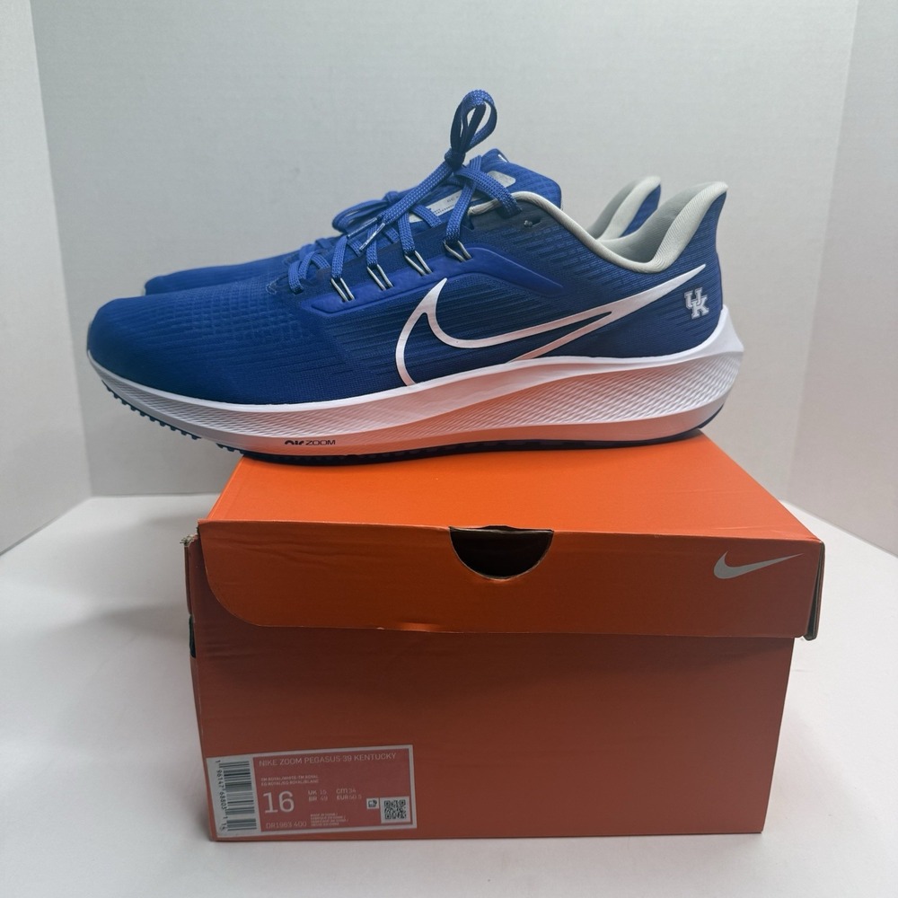 Nike Air Zoom Pegasus 39 Kentucky DR1963-400 Mens Size 16 4E Extra Wide New